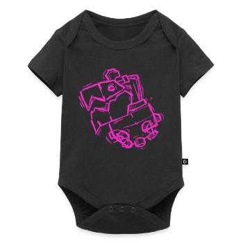 dezp996 8a03dbd6 7be4 42b2 8713 f3f4b772cafb - Body à manches courtes Premium Bébé - noir - Devant