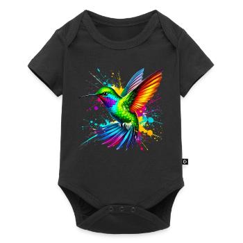 Colibri - Body à manches courtes Premium Bébé - noir - Devant