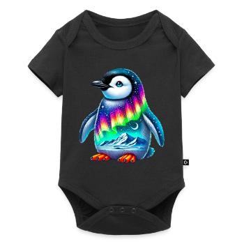 Pingouin - Body à manches courtes Premium Bébé - noir - Devant