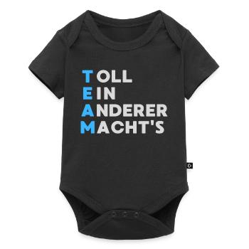 TEAM Toll Ein Anderer Macht`s - Baby Premium Kurzarmbody - Schwarz - Vorne