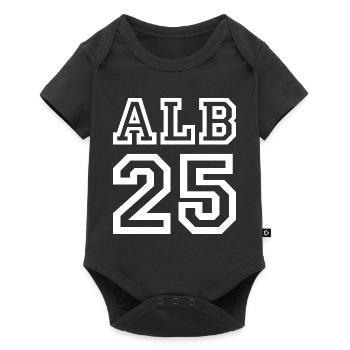 ALBANIA - Baby Premium short-sleeve bodysuit - black - Front