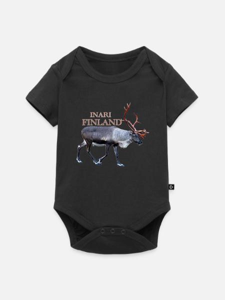 Inari - Baby Premium short-sleeve bodysuit - black