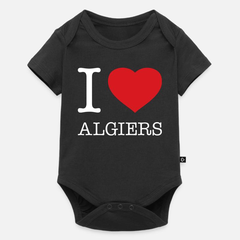 J’ADORE ALGER - Body à manches courtes Premium Bébé - noir