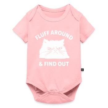 Fluff Around & Find Out - Baby Premium short-sleeve bodysuit - rose - Front
