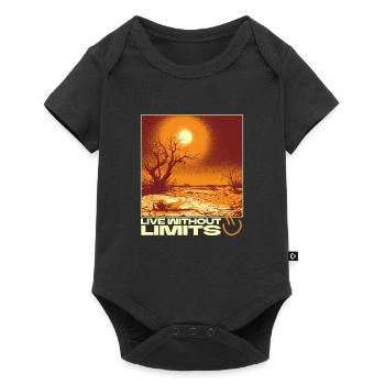 Live Without Limits – Surreal Desert Scene - Baby Premium short-sleeve bodysuit - black - Front