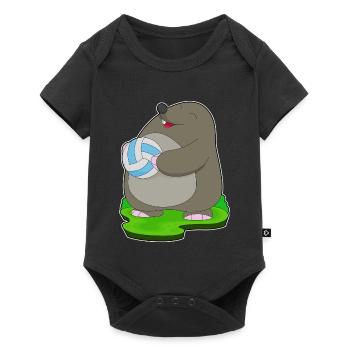 Mole Volleyball Player Volleyball - Baby Premium short-sleeve bodysuit - black - Front