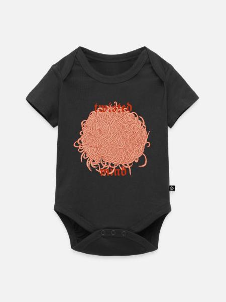 Twisted Mind – Chaos & Aesthetic - Baby Premium Kurzarmbody - Schwarz