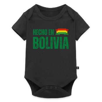 Made in Bolivia, Bolivian pride - Baby Premium short-sleeve bodysuit - black - Front