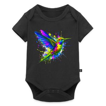Colibri - Body à manches courtes Premium Bébé - noir - Devant