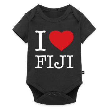 J’ADORE LES FIDJI - Body à manches courtes Premium Bébé - noir - Devant