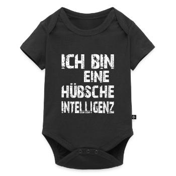 AI Saying: I'm a pretty intelligence - Baby Premium short-sleeve bodysuit - black - Front