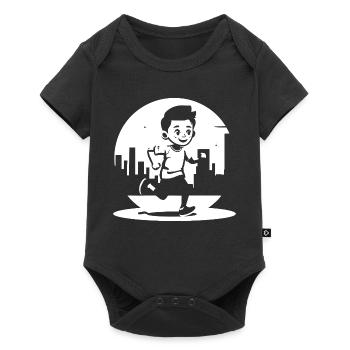 Marathon Boy - Baby Premium short-sleeve bodysuit - black - Front