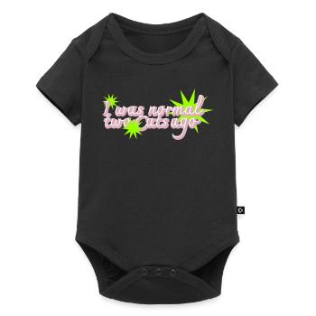 Two Cats Too Late Crazy Catlady - Baby Premium short-sleeve bodysuit - black - Front