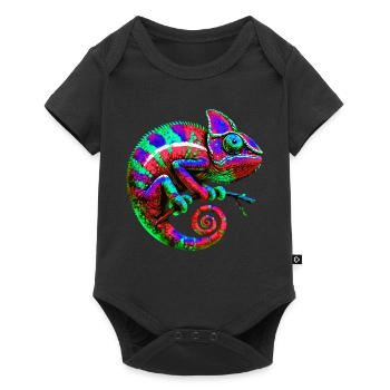 Chameleon - Baby Premium short-sleeve bodysuit - black - Front
