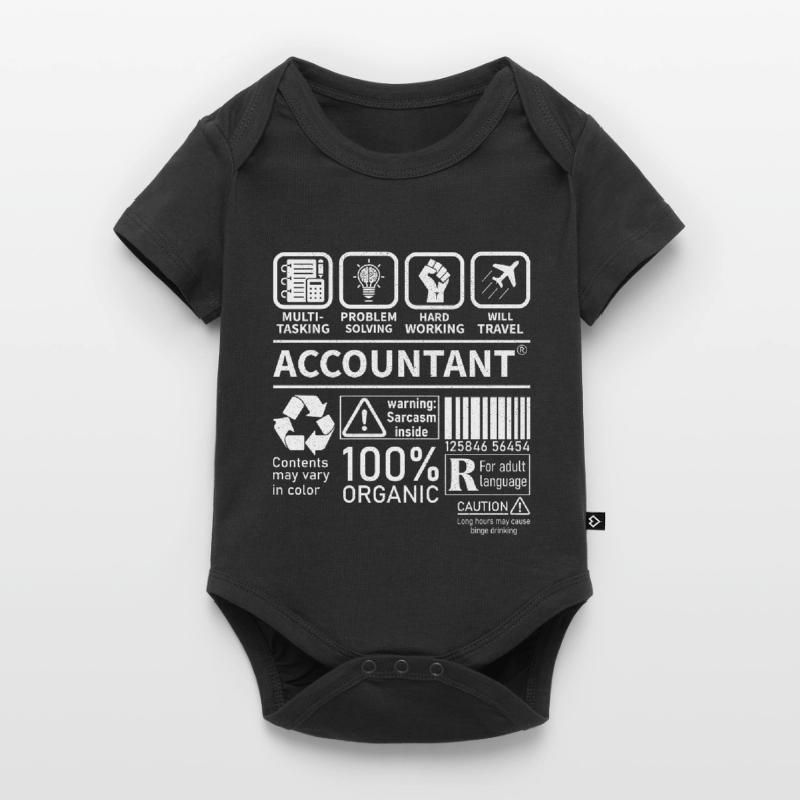 Comptable Multi Tasking Résolution de problèmes Body à manches courtes Premium Bébé