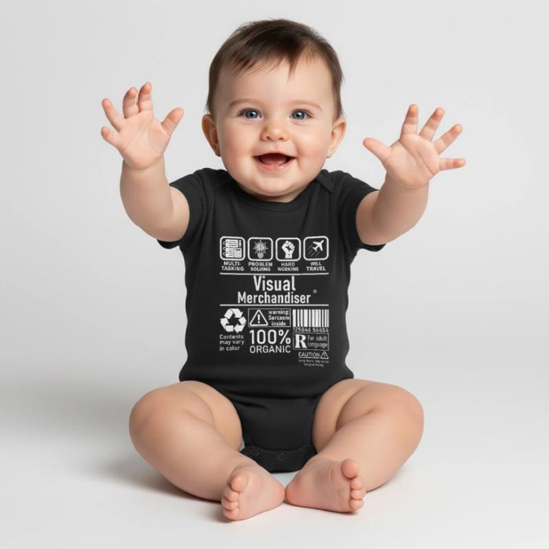 Visual Merchandiser multi tasking problem solving Baby Premium Kurzarmbody