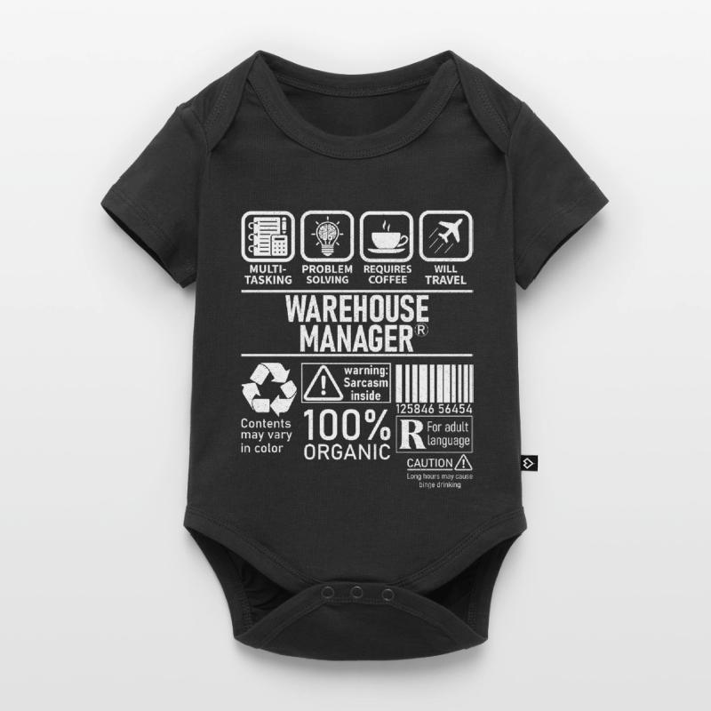Warehouse Manager multi tasking problem solving Baby Premium Kurzarmbody