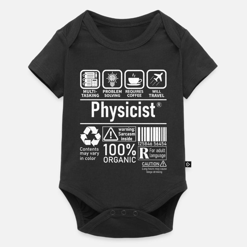 Physicist Specialist multi tasking problem solving - Baby Premium short-sleeve bodysuit - black