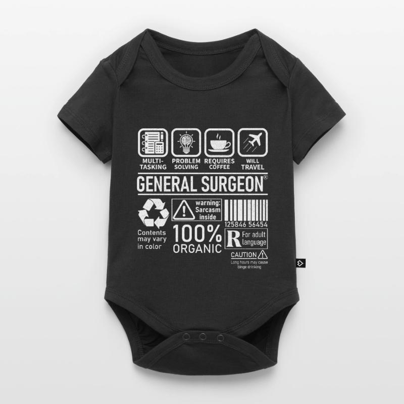 General Surgeon multi tasking problem solving Baby Premium Kurzarmbody
