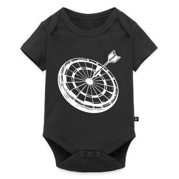 Dart Drawing - Baby Premium short-sleeve bodysuit - black - Front
