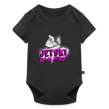 Jet Ski Graffiti – Splash and Ride - Body à manches courtes Premium Bébé - noir - Devant