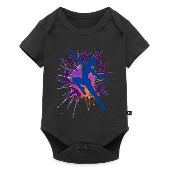 Gymnastique Gymnastique Acrobatie Gymnastique artistique - Body à manches courtes Premium Bébé - noir - Devant