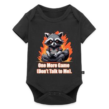 One More Game (Don’t Talk to Me). - Baby Premium short-sleeve bodysuit - black - Front