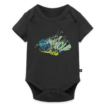Rickel's Design: Cyclists 2025 - Baby Premium short-sleeve bodysuit - black - Front