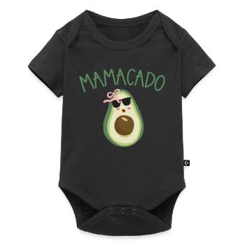 Mamacado Avocado Style - Baby Premium short-sleeve bodysuit - black - Front