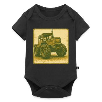 Field biter - Baby Premium short-sleeve bodysuit - black - Front