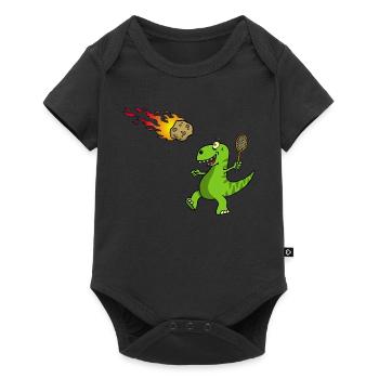 Return to sender - Baby Premium short-sleeve bodysuit - black - Front