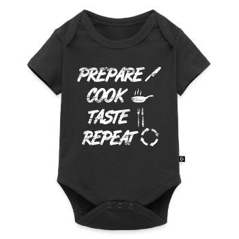 Koch Quote - Baby Premium short-sleeve bodysuit - black - Front