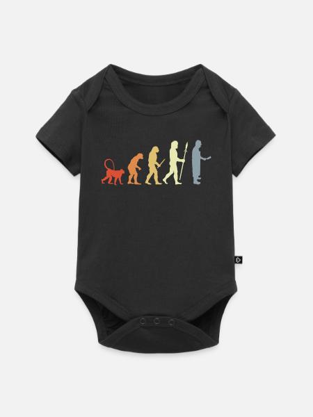 Metzger Entwicklung - Baby Premium Kurzarmbody - Schwarz