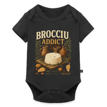Brocciu Addict - Body à manches courtes Premium Bébé - noir - Devant