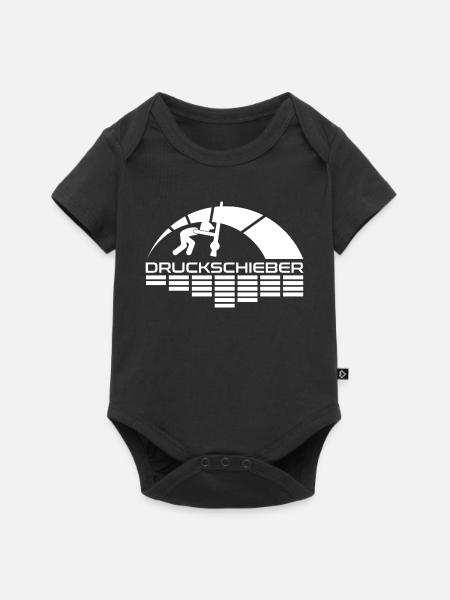 Druckschieber Arc Logo - Baby Premium Kurzarmbody - Schwarz