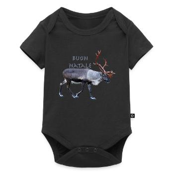 Buon Natale - Body à manches courtes Premium Bébé - noir - Devant