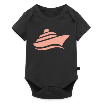 Minimalist Cruise Cruise Silhouette - Baby Premium short-sleeve bodysuit - black - Front