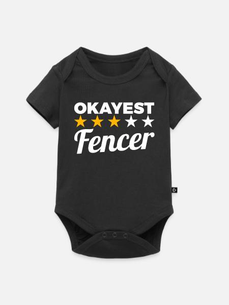 Bester Fechter - Baby Premium Kurzarmbody - Schwarz