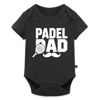 Padel Dad - Body à manches courtes Premium Bébé - noir - Devant