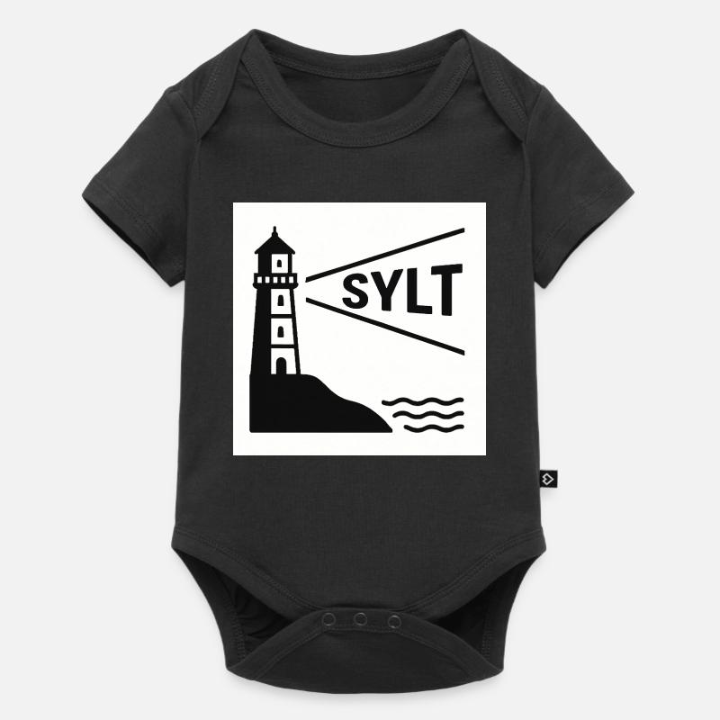Sylt - Body à manches courtes Premium Bébé - noir