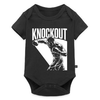 Knock-out - Body à manches courtes Premium Bébé - noir - Devant