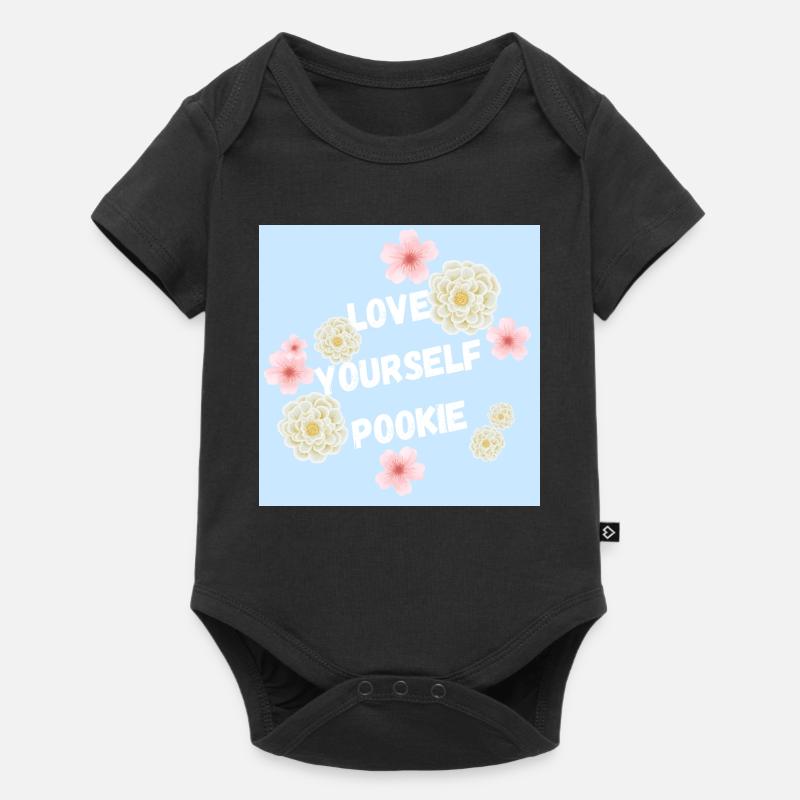 Aimez-vous Pookie Design - Body à manches courtes Premium Bébé - noir