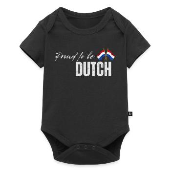 J’adore les Pays-Bas, fierté néerlandaise - Body à manches courtes Premium Bébé - noir - Devant