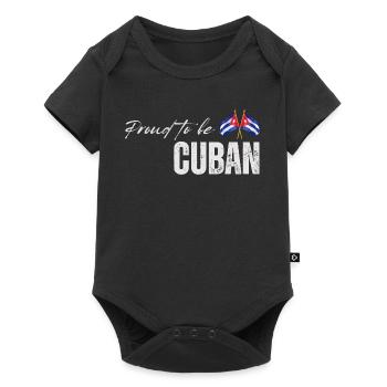 Cuban pride, I love Cuba - Baby Premium short-sleeve bodysuit - black - Front