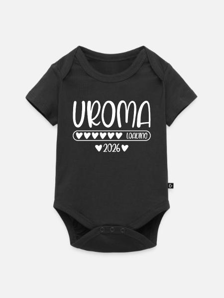 Uroma 2026 loading - Baby Premium Kurzarmbody - Schwarz