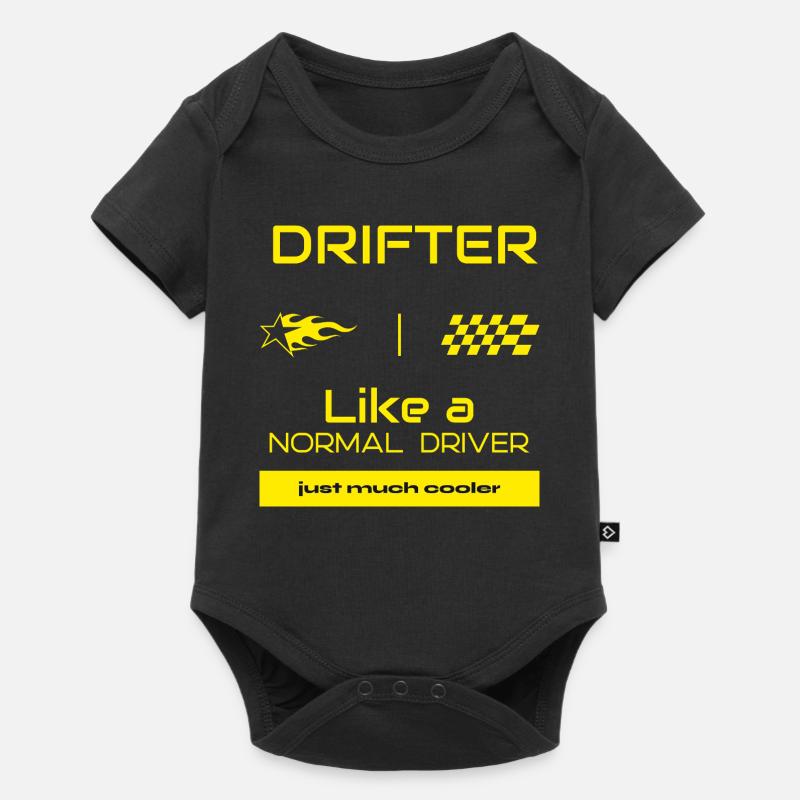 Drifter - comme un pilote normal, mais beaucoup plus cool - Body à manches courtes Premium Bébé - noir