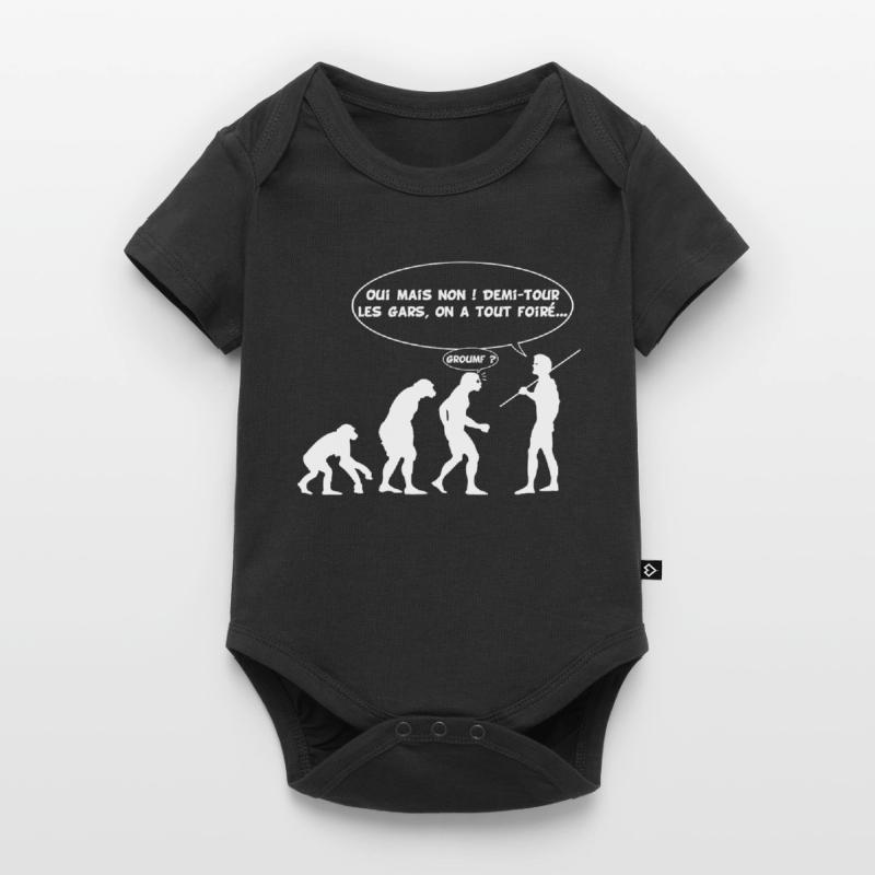 Erreur d'évolution (blanc) Body à manches courtes Premium Bébé