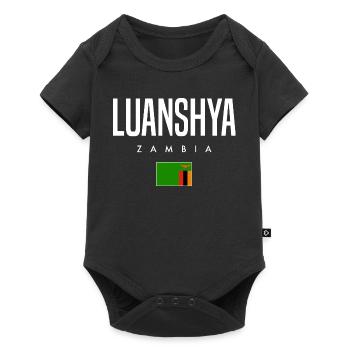 Luanshya Zambia - Baby Premium short-sleeve bodysuit - black - Front