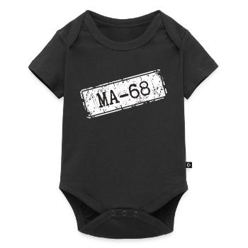 Mannheim 68 - Body à manches courtes Premium Bébé - noir - Devant