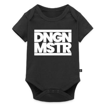 DNGN MSTR – RPG Game Master Minimal Design White - Baby Premium Kurzarmbody - Schwarz - Vorne
